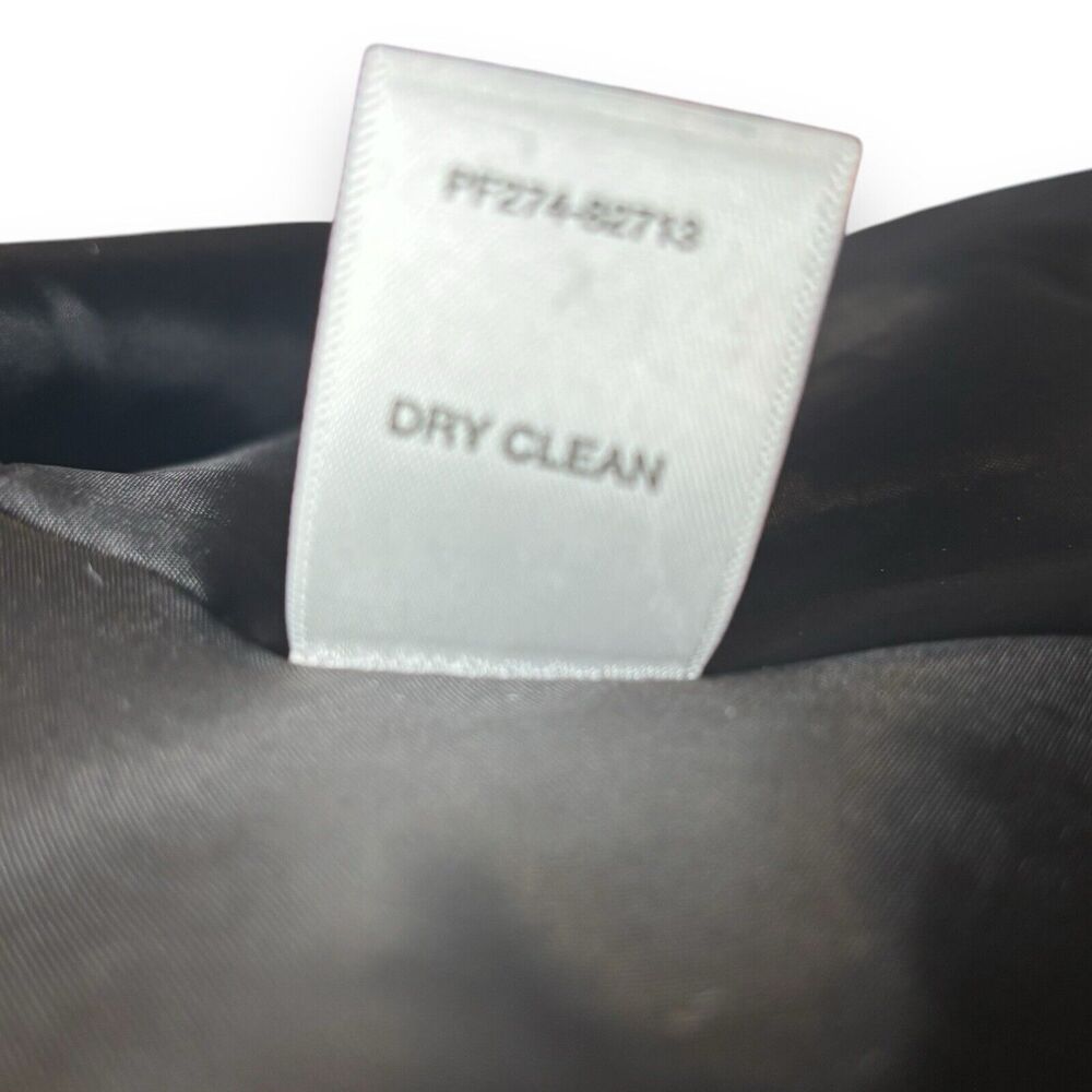 Pendleton Boucle Blazer Jacket Womens Size 8P Wool Blend Black White Gray Petite - Picture 11 of 11